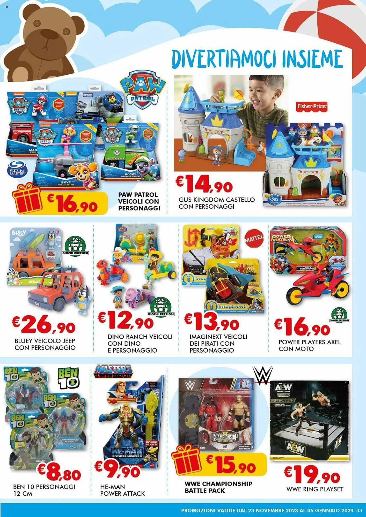 Volantino Europlanet Casa da 23 novembre a 6 gennaio di 2024 - Pagina del volantino 33