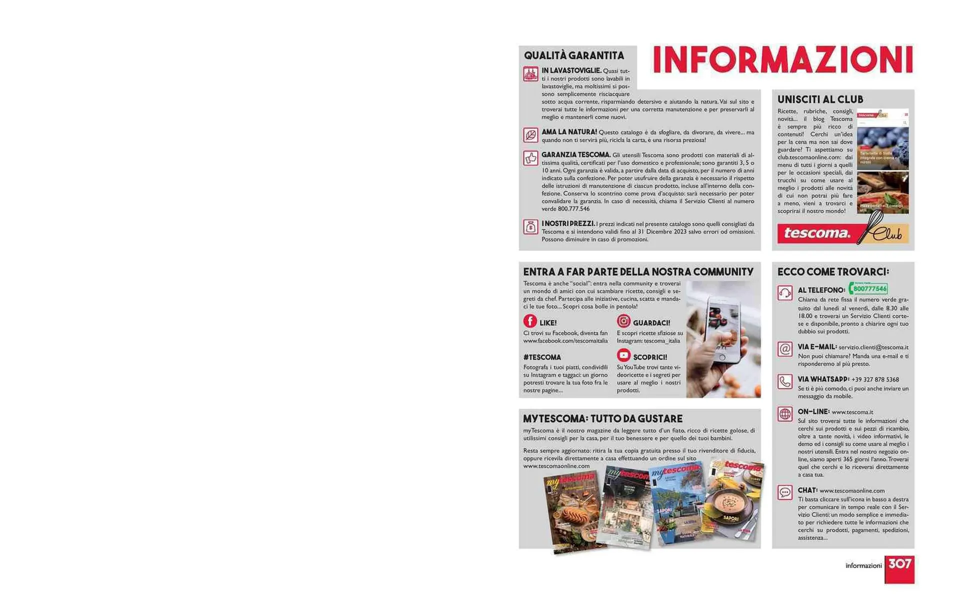 Volantino Tescoma da 11 luglio a 31 dicembre di 2023 - Pagina del volantino 307