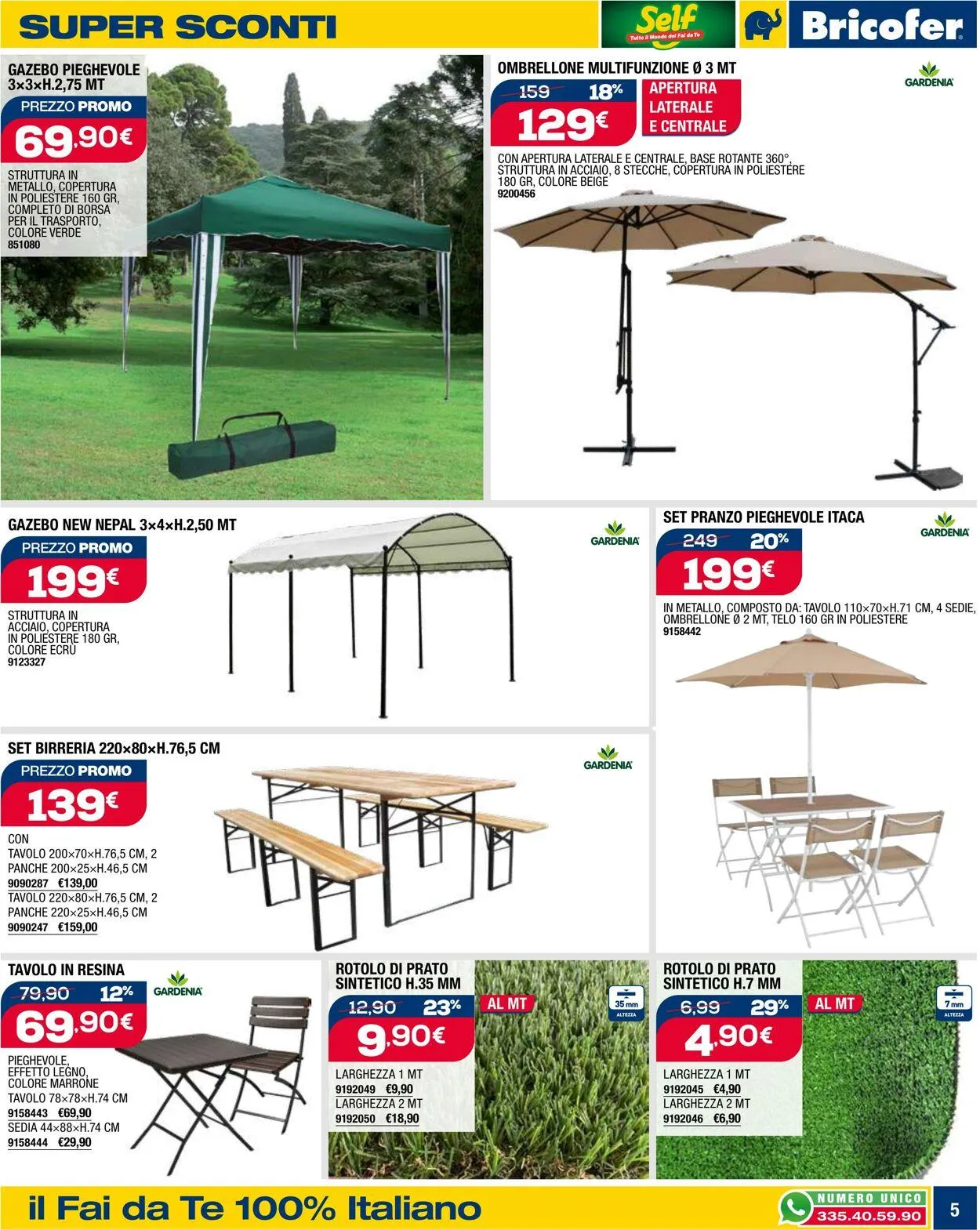 Bricofer - Alba Volantino attuale da 19 marzo a 2 aprile di 2025 - Pagina del volantino 5