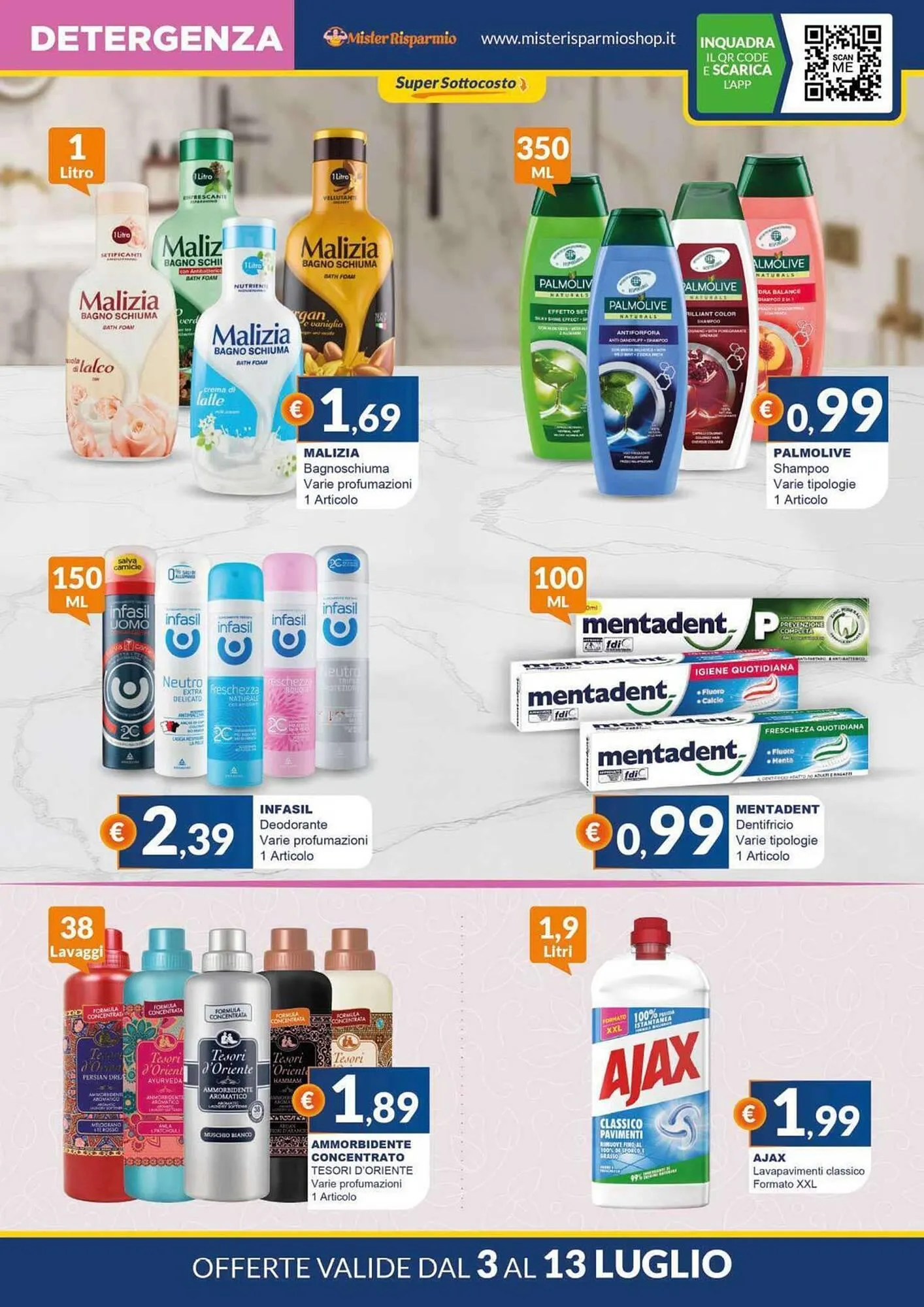 Volantino Mister Risparmio da 3 luglio a 13 luglio di 2025 - Pagina del volantino 3