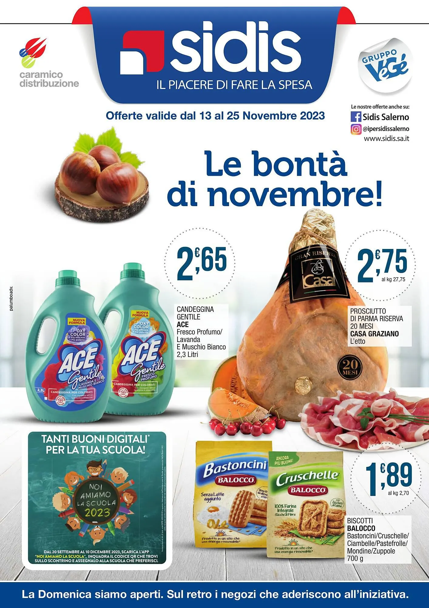 Volantino Sidis da 13 novembre a 25 novembre di 2023 - Pagina del volantino 1