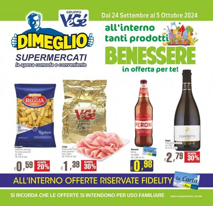 All'interno tanti prodotti benessere da 24 settembre a 5 ottobre di 2024 - Pagina del volantino 1