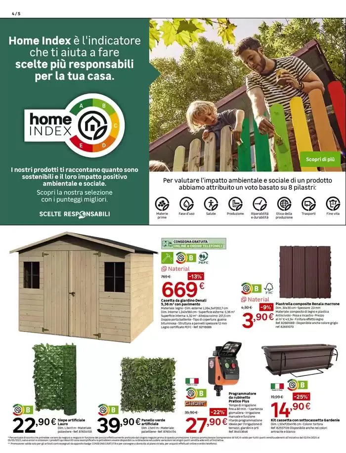 Progetti di primavera da Leroy Merlin! da 2 aprile a 5 maggio di 2025 - Pagina del volantino 4