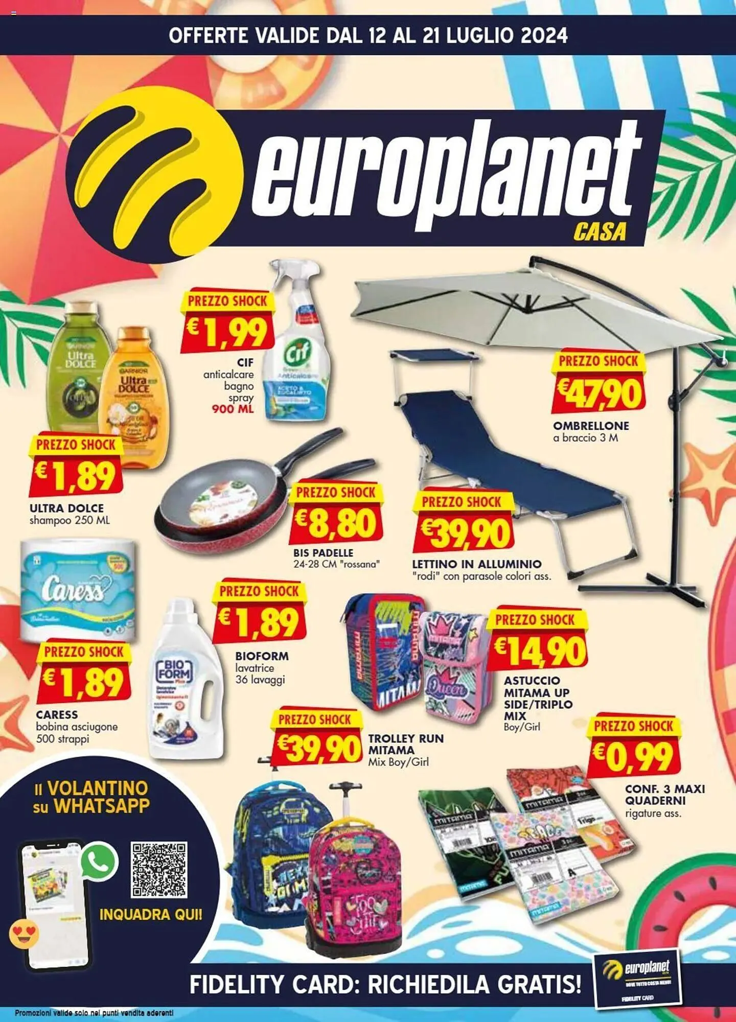 Volantino Europlanet Casa da 12 luglio a 21 luglio di 2024 - Pagina del volantino 1