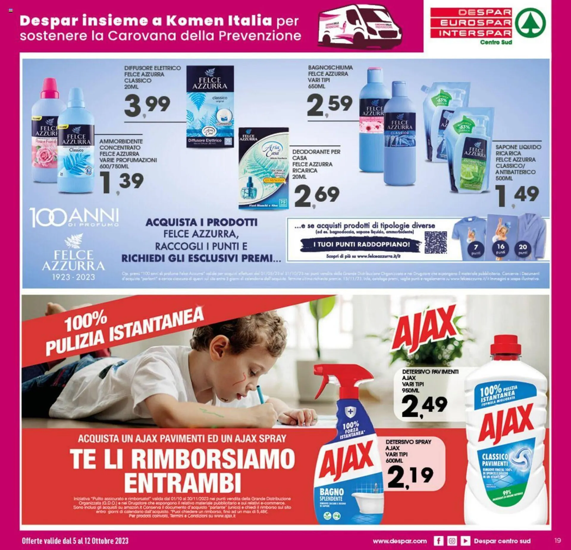 Volantino Eurospar da 5 ottobre a 12 ottobre di 2023 - Pagina del volantino 19