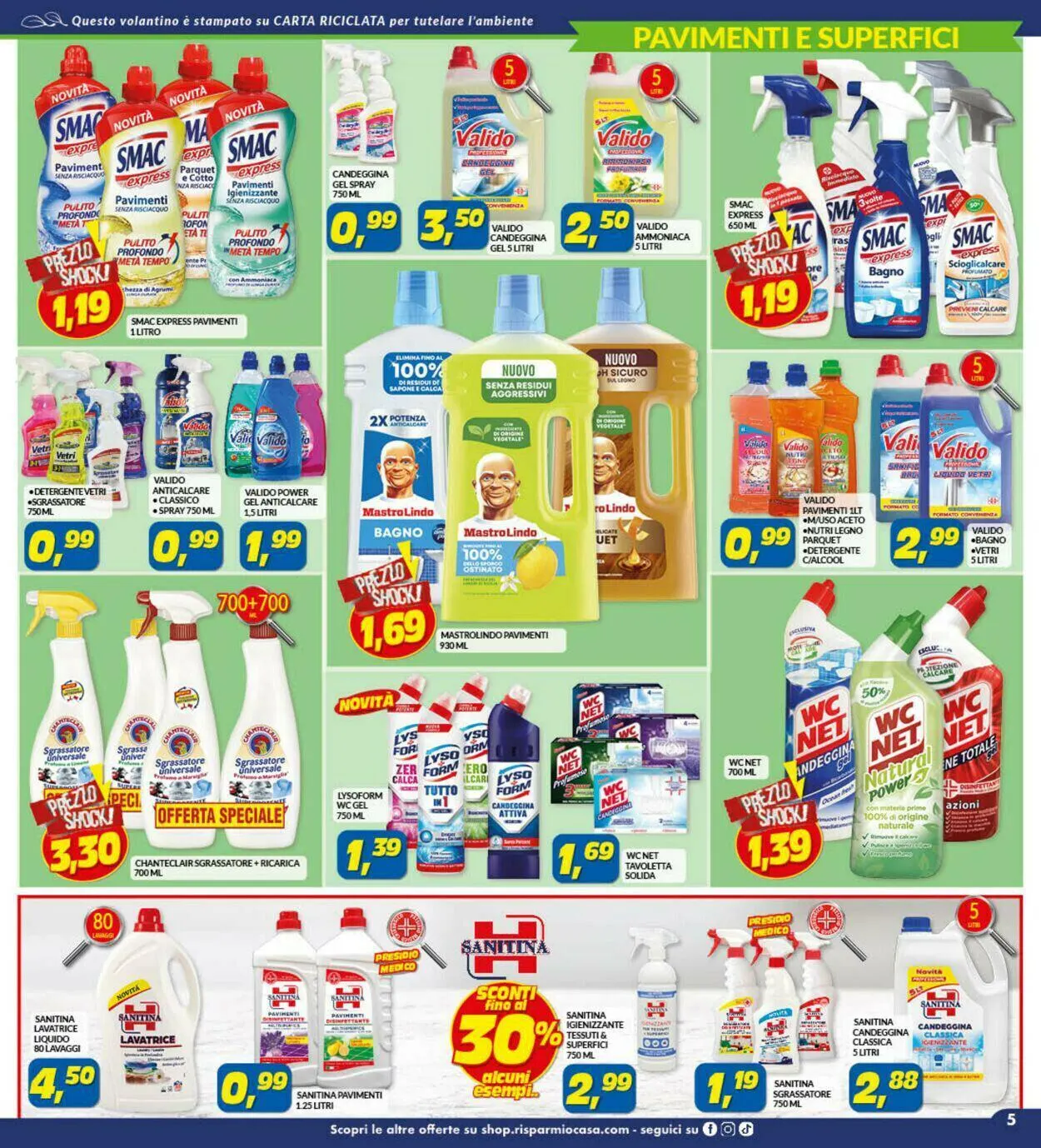 Risparmio Casa Volantino attuale da 22 luglio a 5 agosto di 2023 - Pagina del volantino 5