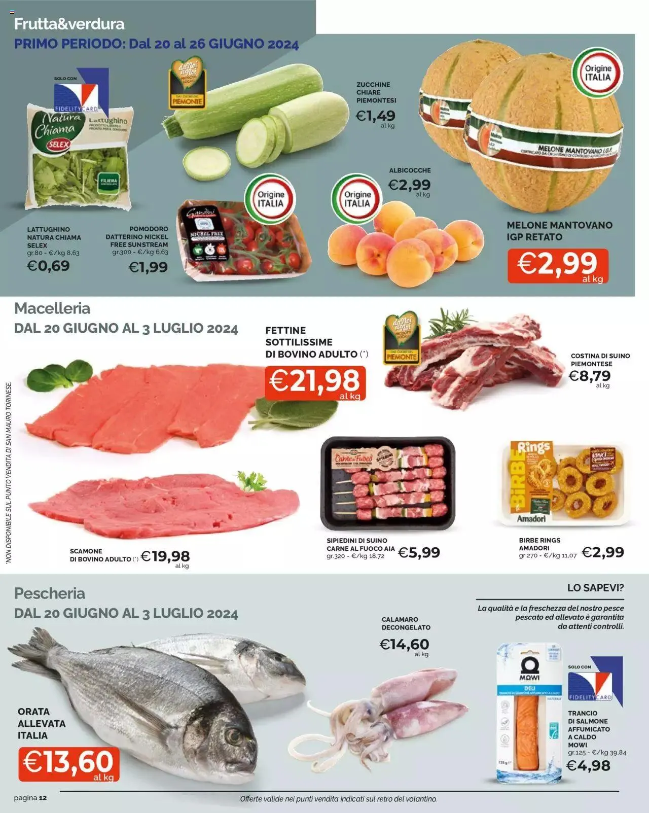 Volantino Mercatò da 20 giugno a 3 luglio di 2024 - Pagina del volantino 12