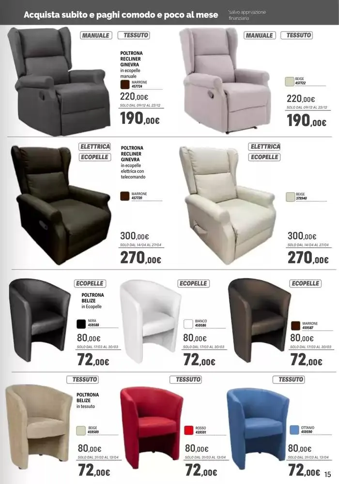 Catalogo mobile 2025 da 3 ottobre a 30 aprile di 2025 - Pagina del volantino 6