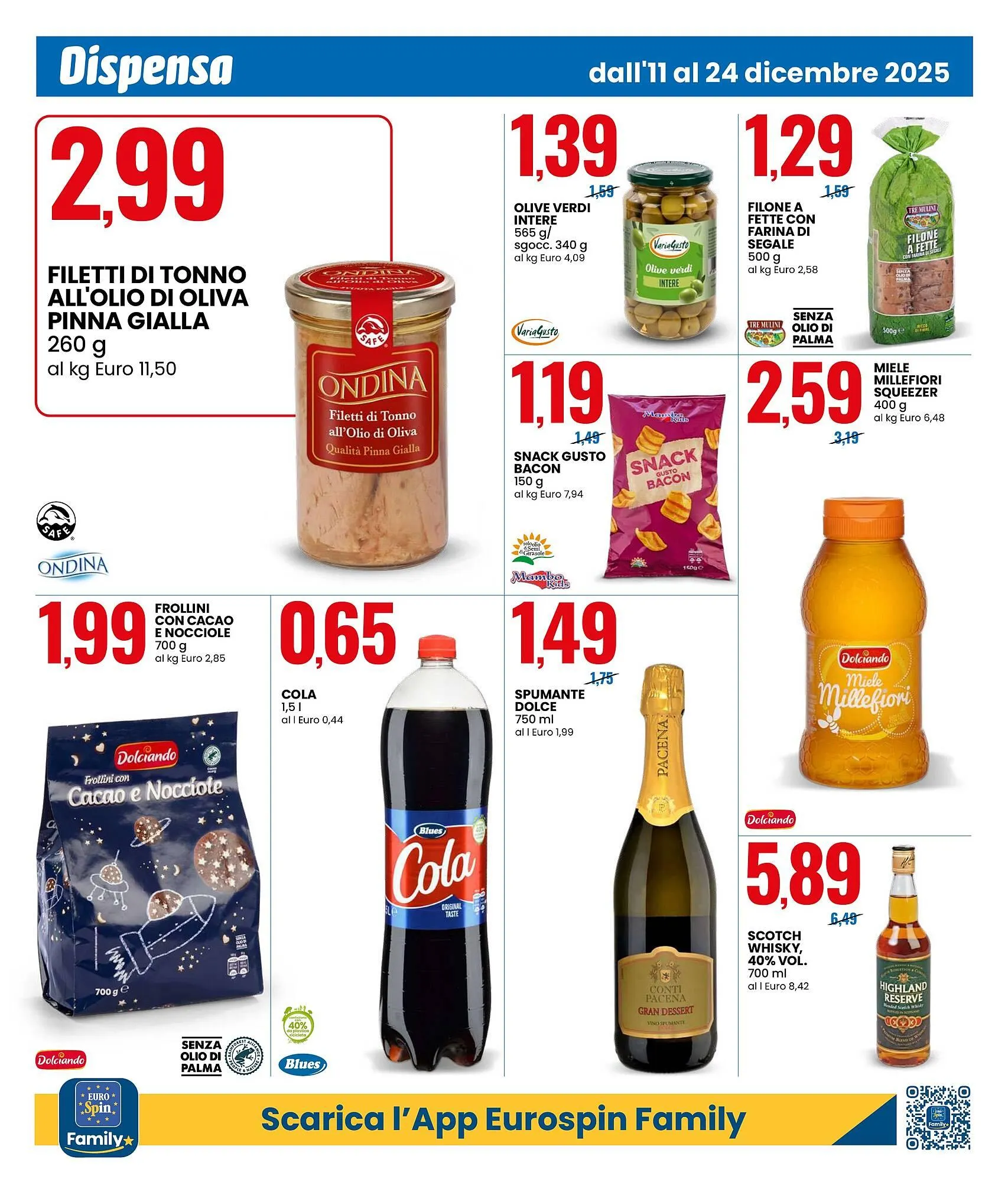 Volantino Eurospin da 11 dicembre a 24 dicembre di 2025 - Pagina del volantino 8