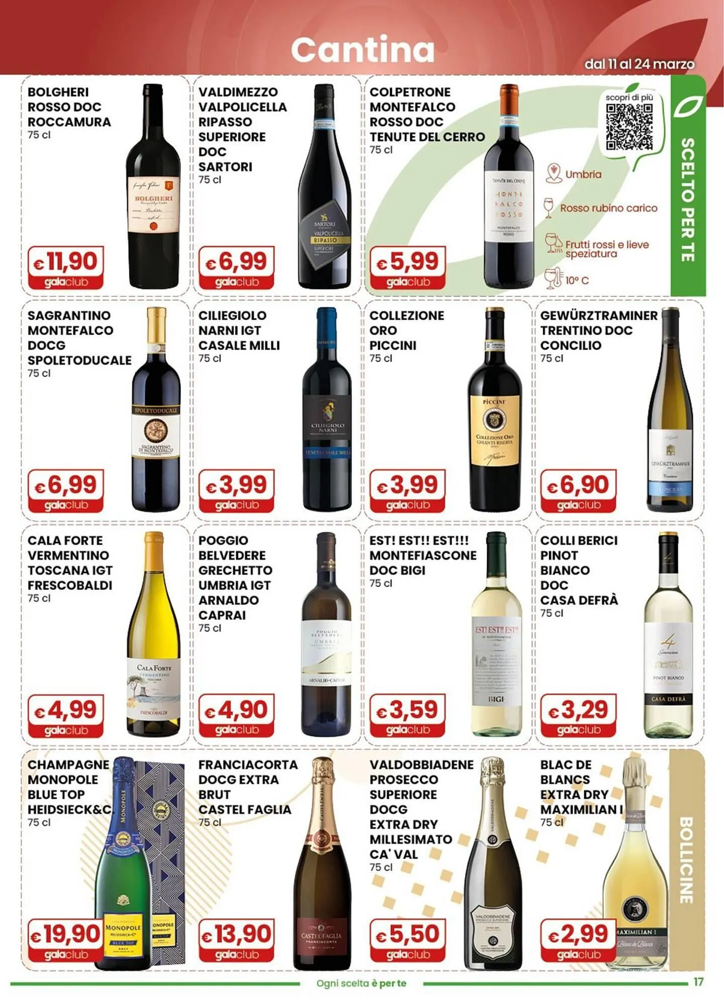 Volantino Gala Supermercati da 11 marzo a 24 marzo di 2026 - Pagina del volantino 17