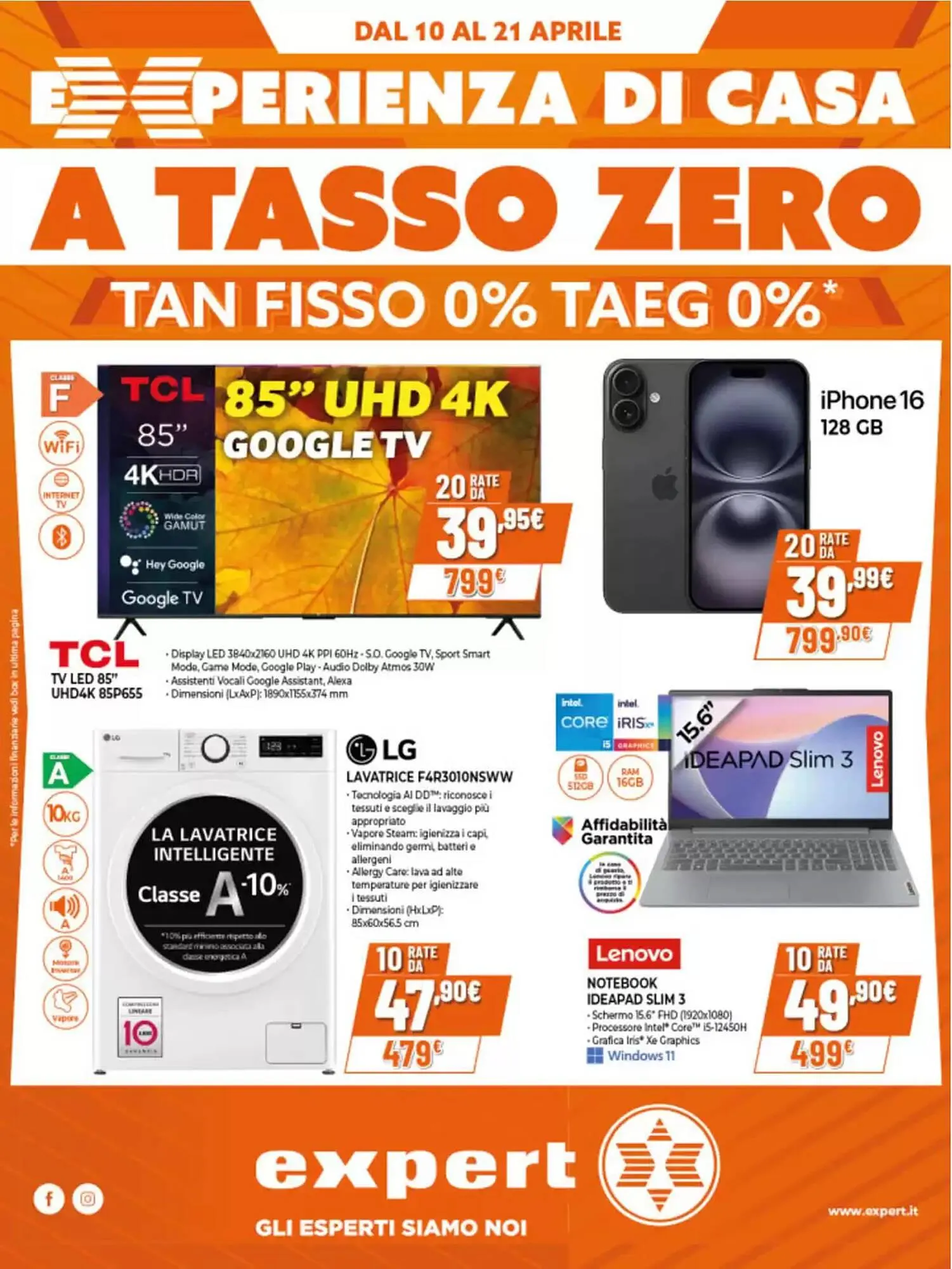 Volantino Iperal da 15 aprile a 21 aprile di 2025 - Pagina del volantino 1