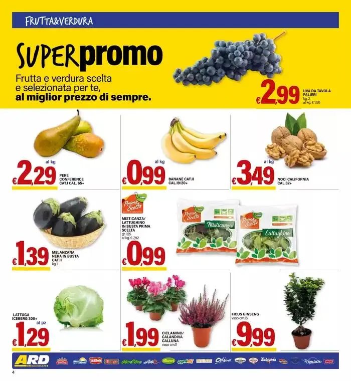 All'interno sconto 30% su tanti prodotti da 3 ottobre a 13 ottobre di 2024 - Pagina del volantino 4