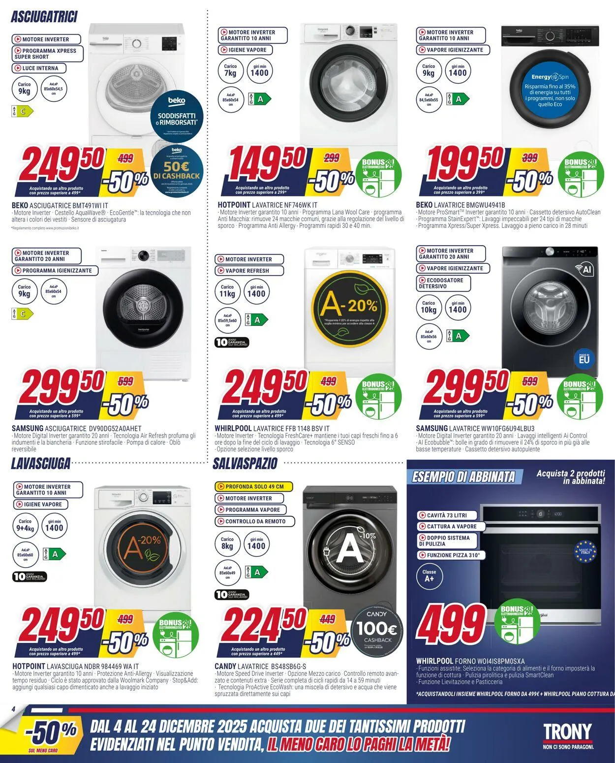 Trony Volantino attuale da 4 dicembre a 24 dicembre di 2025 - Pagina del volantino 4