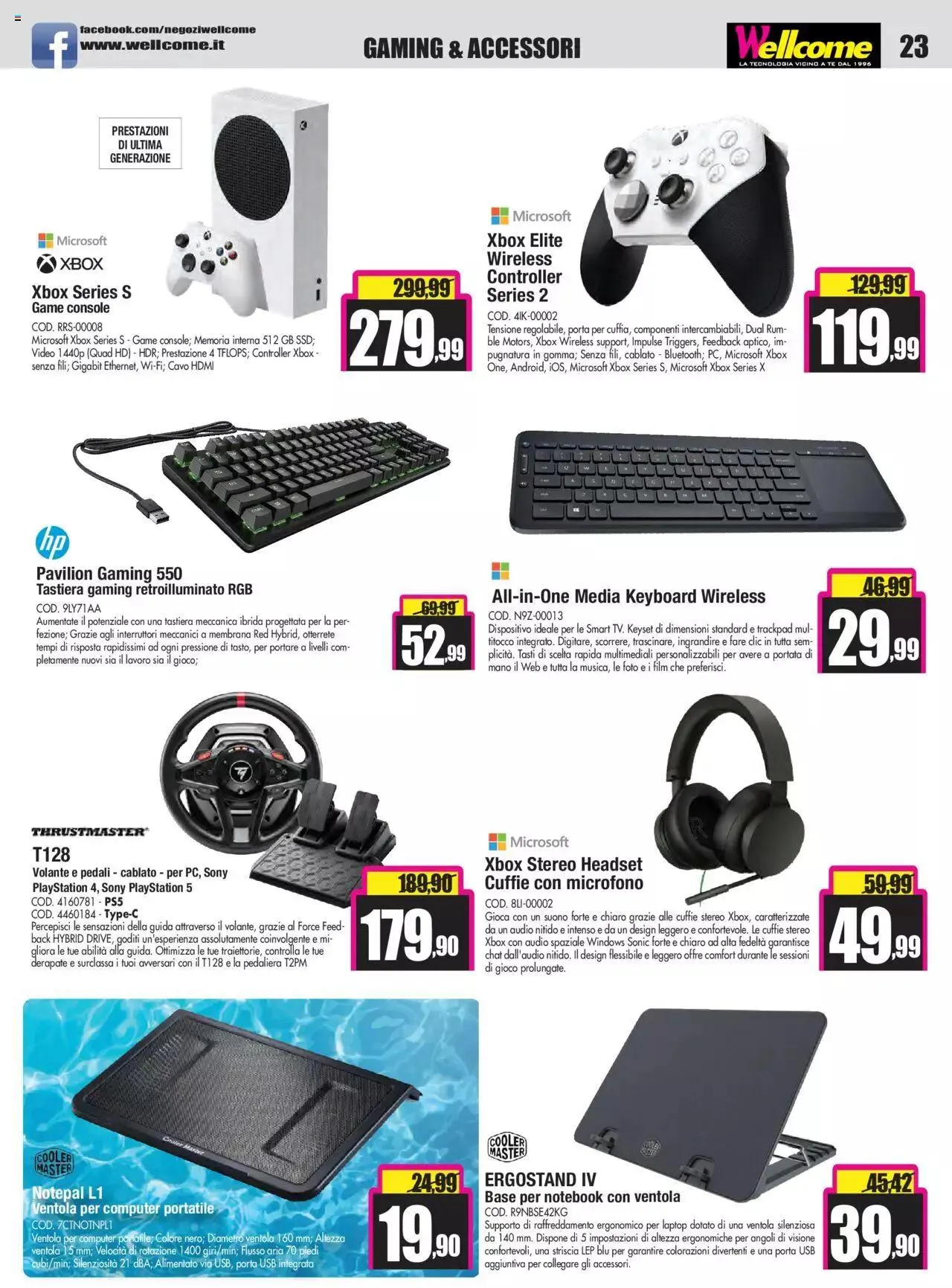 Volantino Wellcome da 25 luglio a 11 settembre di 2023 - Pagina del volantino 23
