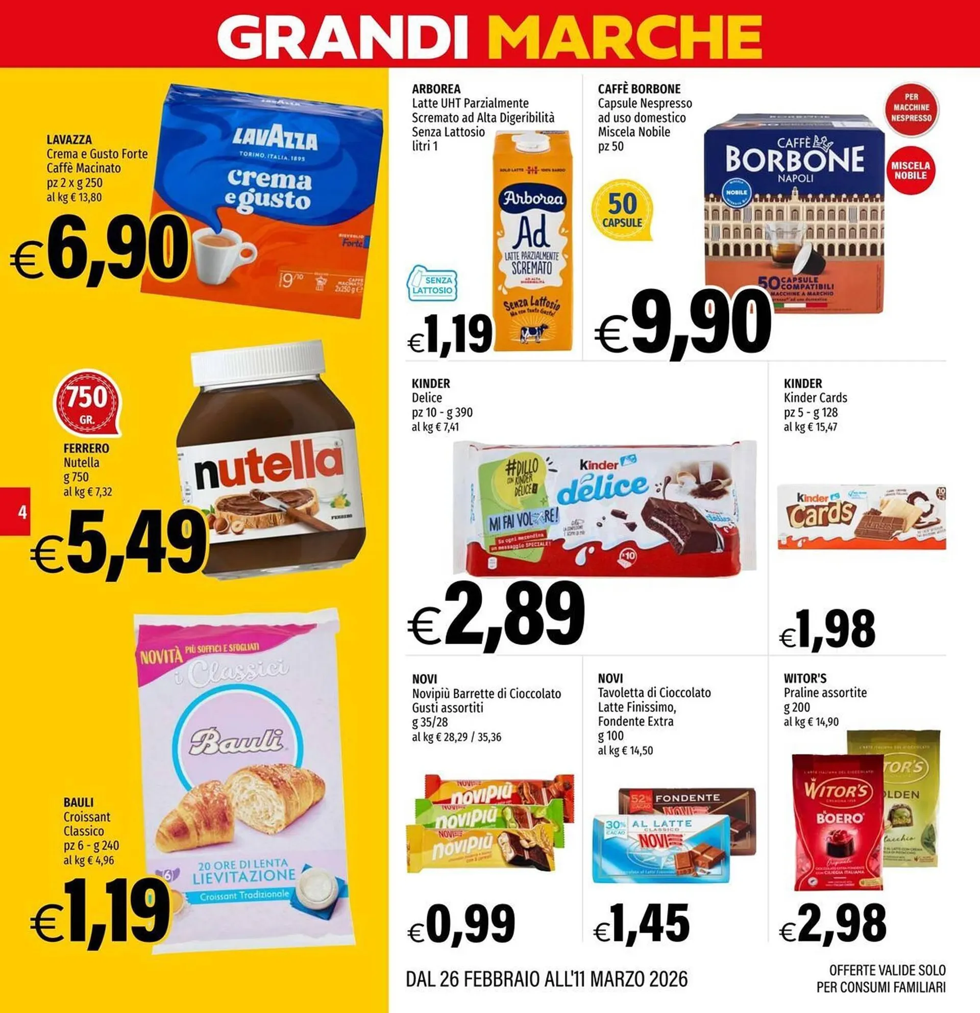 Volantino Hurrà da 26 febbraio a 11 marzo di 2026 - Pagina del volantino 4