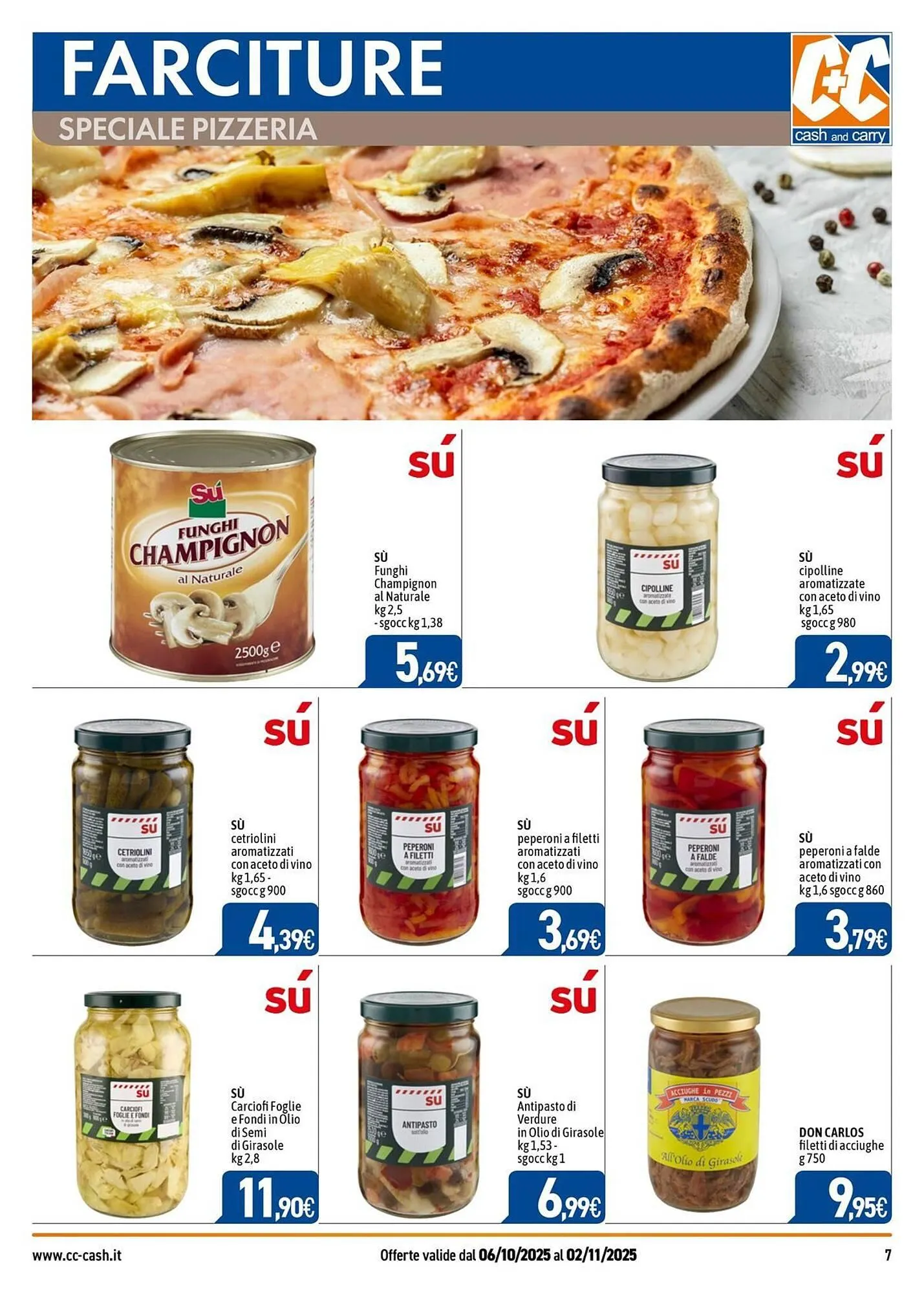 Volantino C+C Italmarket da 6 ottobre a 2 novembre di 2025 - Pagina del volantino 7