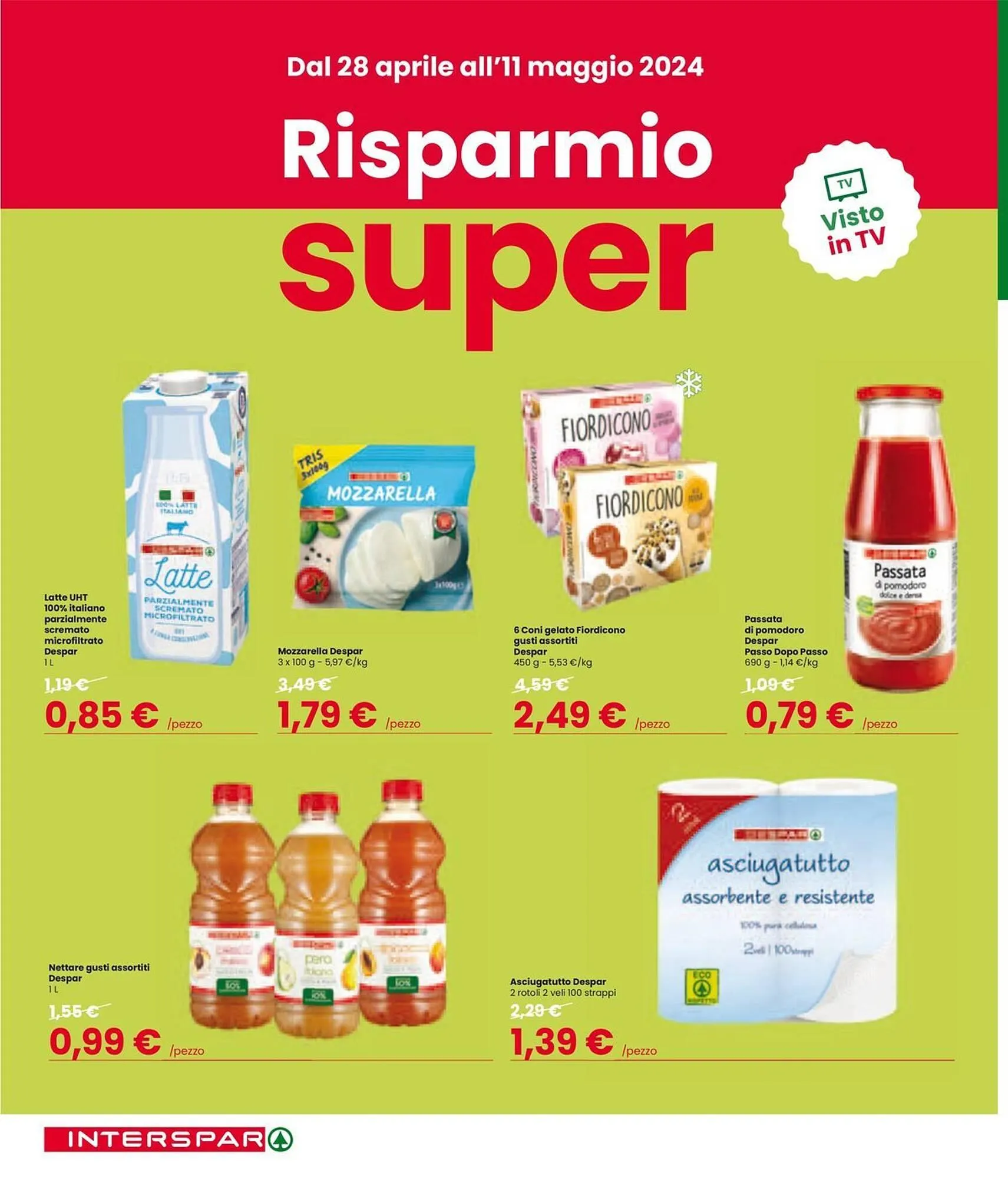 Volantino Interspar da 24 aprile a 8 maggio di 2024 - Pagina del volantino 14
