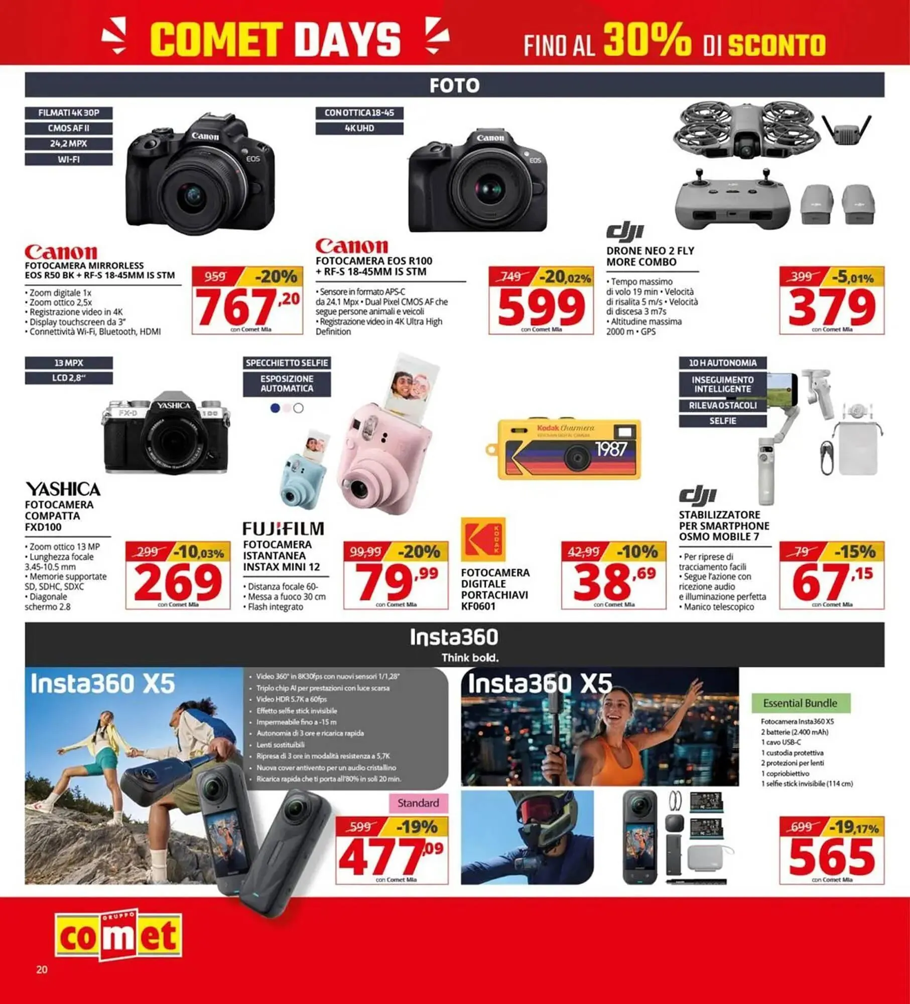 Volantino Comet da 19 marzo a 8 aprile di 2026 - Pagina del volantino 20