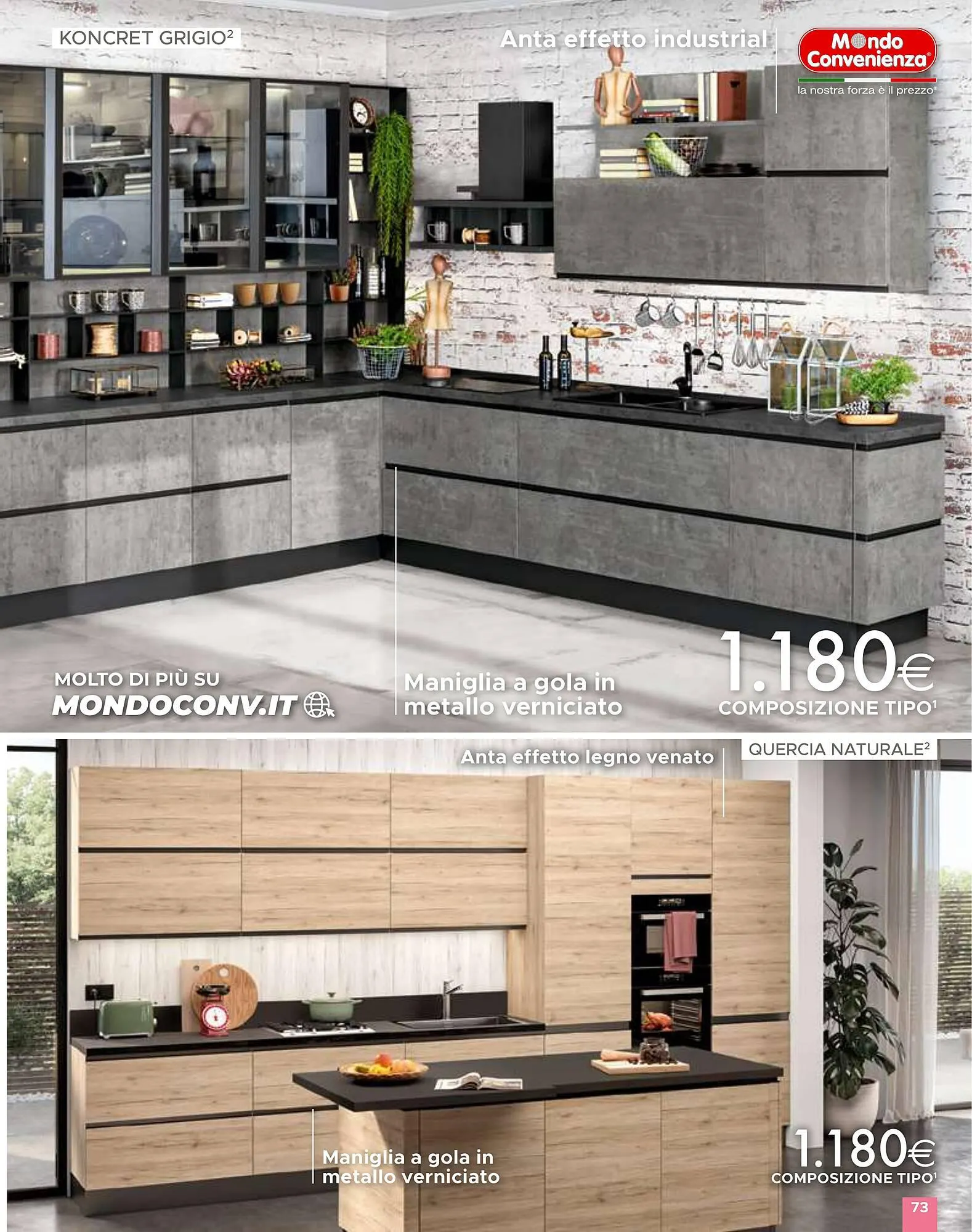 Volantino Mondo Convenienza da 1 aprile a 1 settembre di 2024 - Pagina del volantino 73