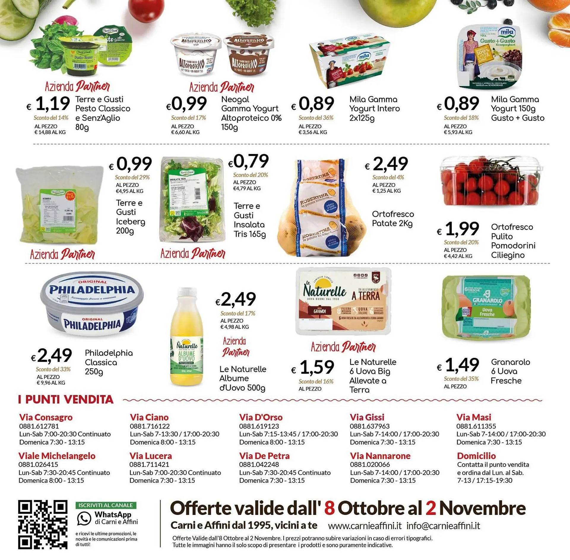 Volantino Carni e Affini Supermercati da 8 ottobre a 2 novembre di 2025 - Pagina del volantino 12