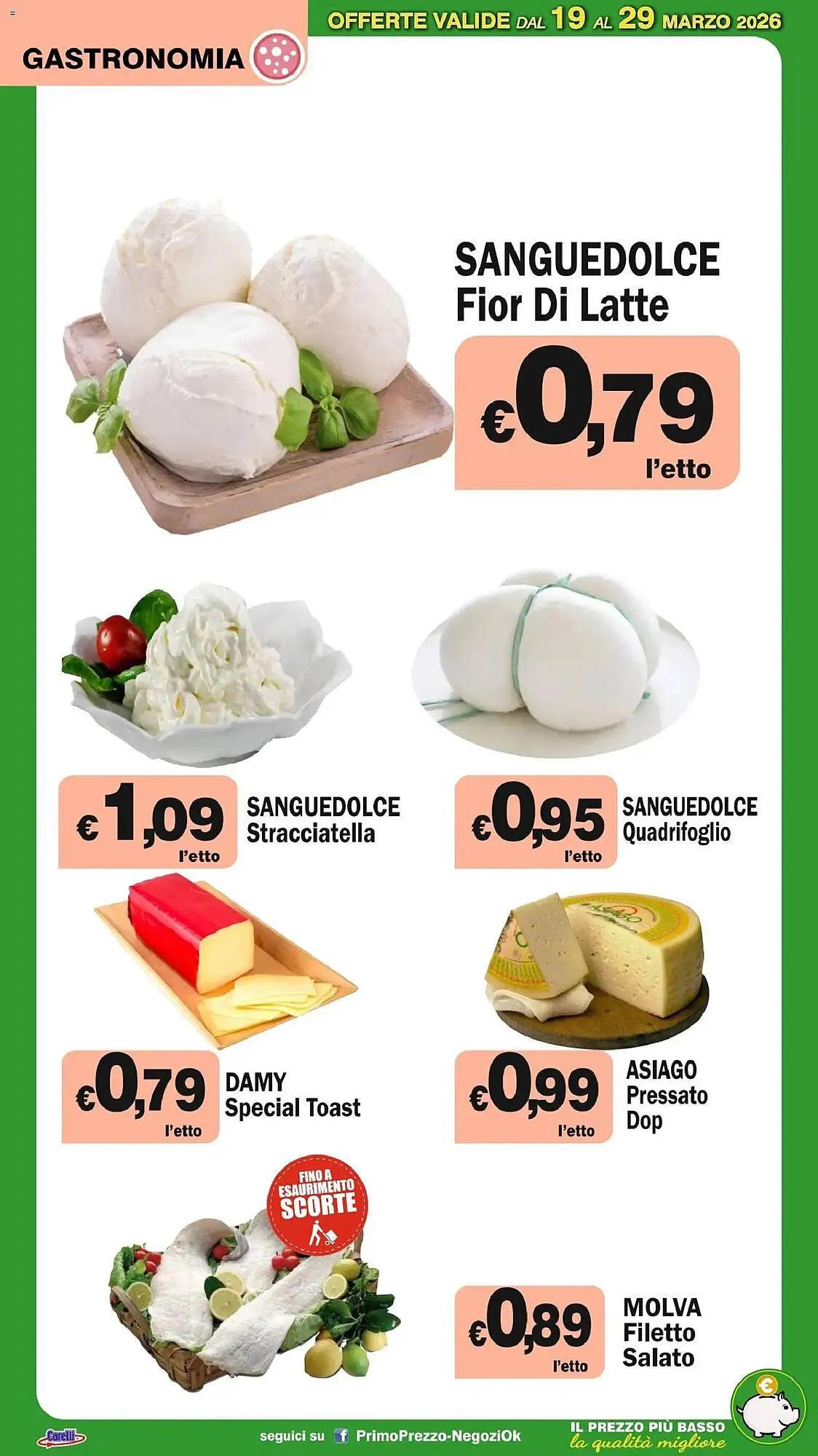 Volantino Primo Prezzo da 19 marzo a 29 marzo di 2026 - Pagina del volantino 43