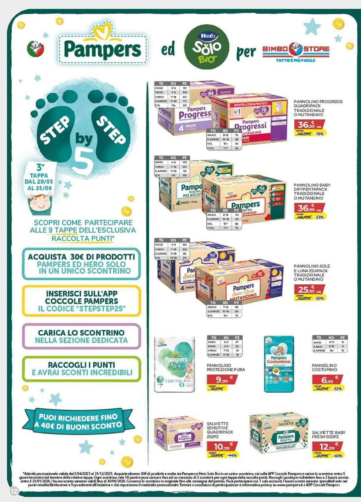 Volantino Bimbo Store da 29 maggio a 25 giugno di 2025 - Pagina del volantino 12