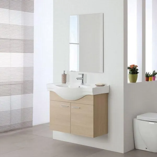 Composizione bagno sospesa 82,5 cm