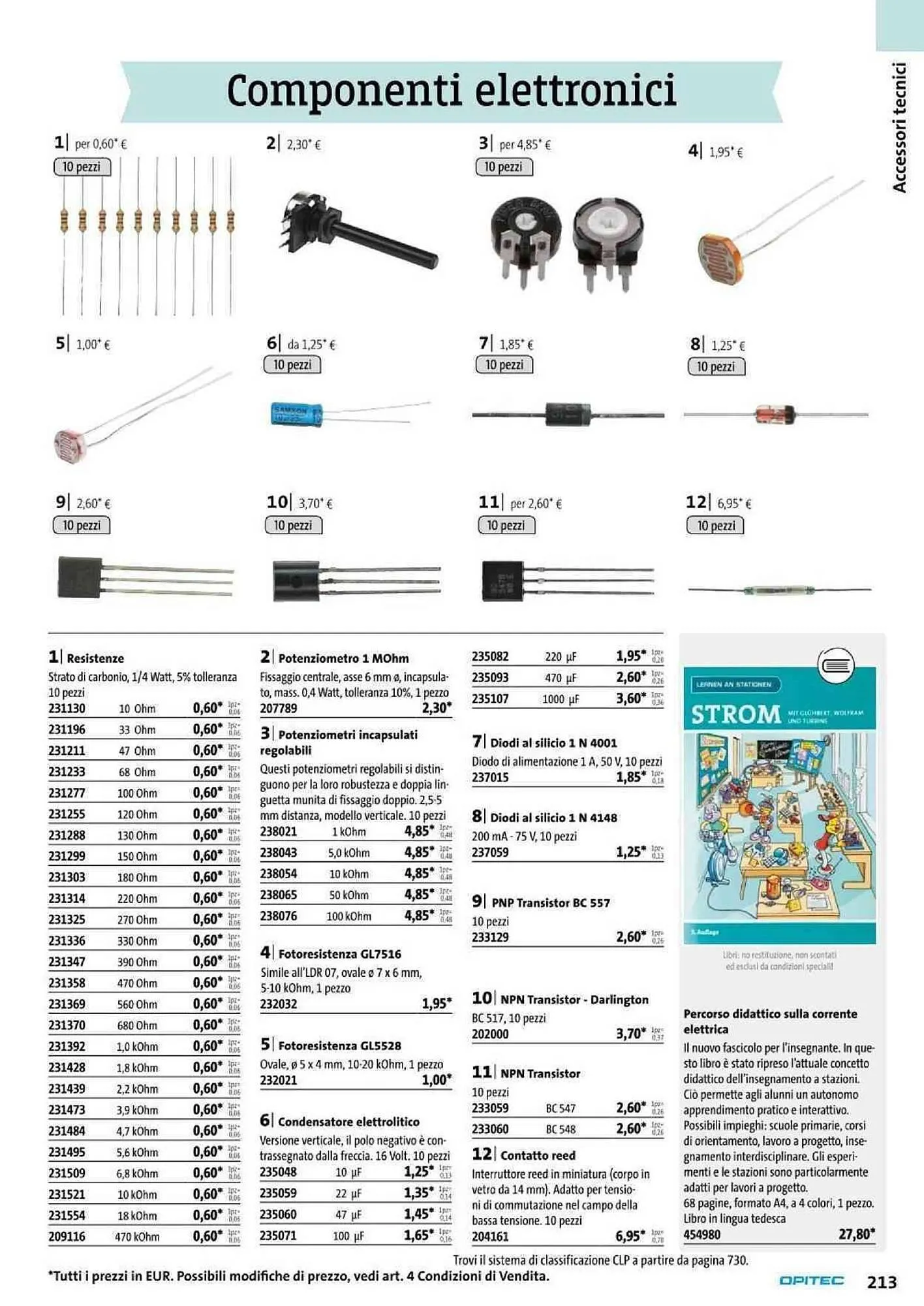 Volantino Opitec da 6 gennaio a 31 agosto di 2024 - Pagina del volantino 213