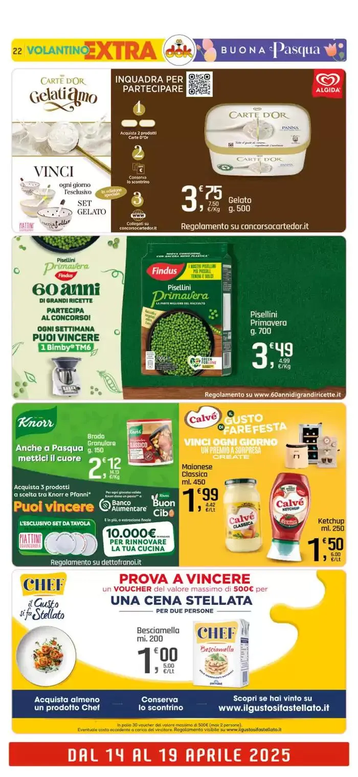 Buona Pasqua da 10 aprile a 19 aprile di 2025 - Pagina del volantino 22