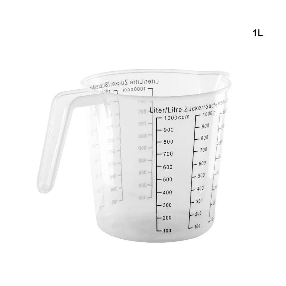 Dc - Plastic Graduated Measuring Jug 1 Lt