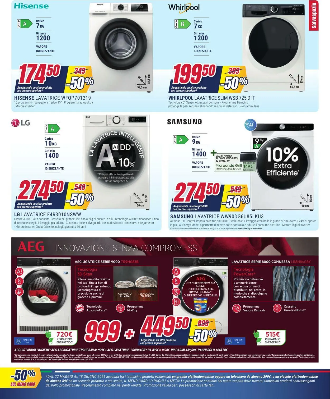 Trony - Milano Volantino attuale da 22 maggio a 18 giugno di 2025 - Pagina del volantino 10