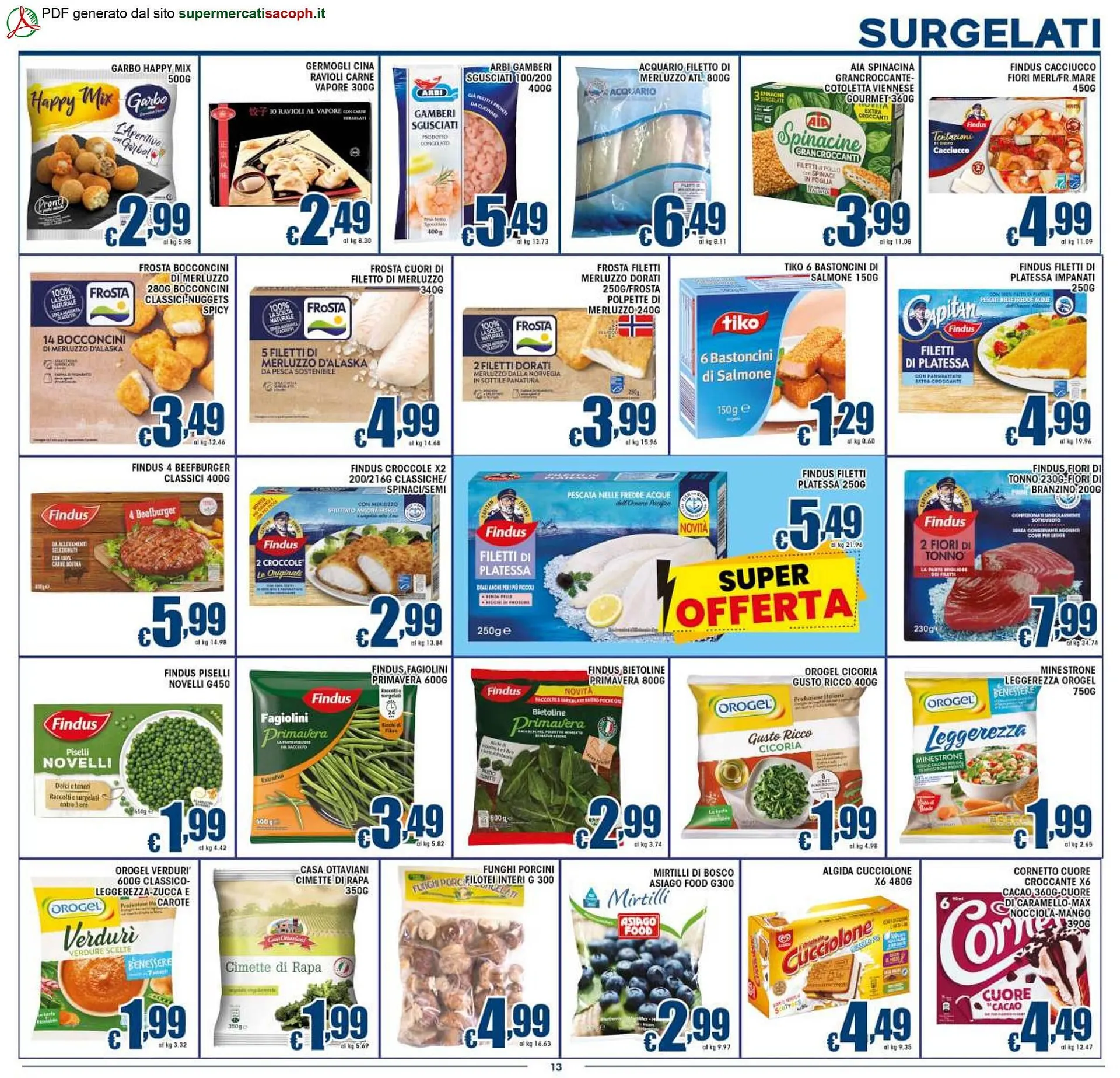 Volantino Sacoph da 25 febbraio a 4 marzo di 2026 - Pagina del volantino 13