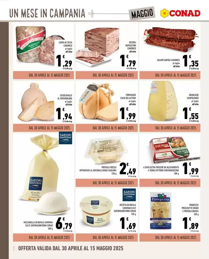 Un Mese in Campania da 30 aprile a 31 maggio di 2025 - Pagina del volantino 2