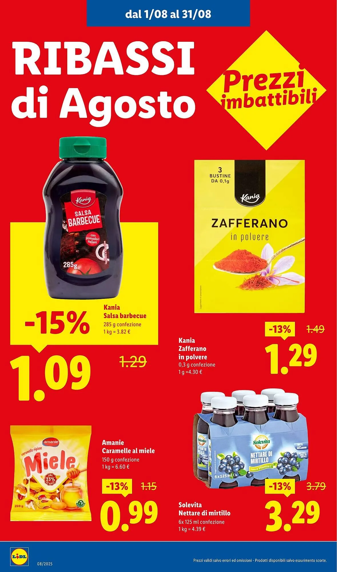 Volantino Lidl da 1 agosto a 31 agosto di 2025 - Pagina del volantino 10