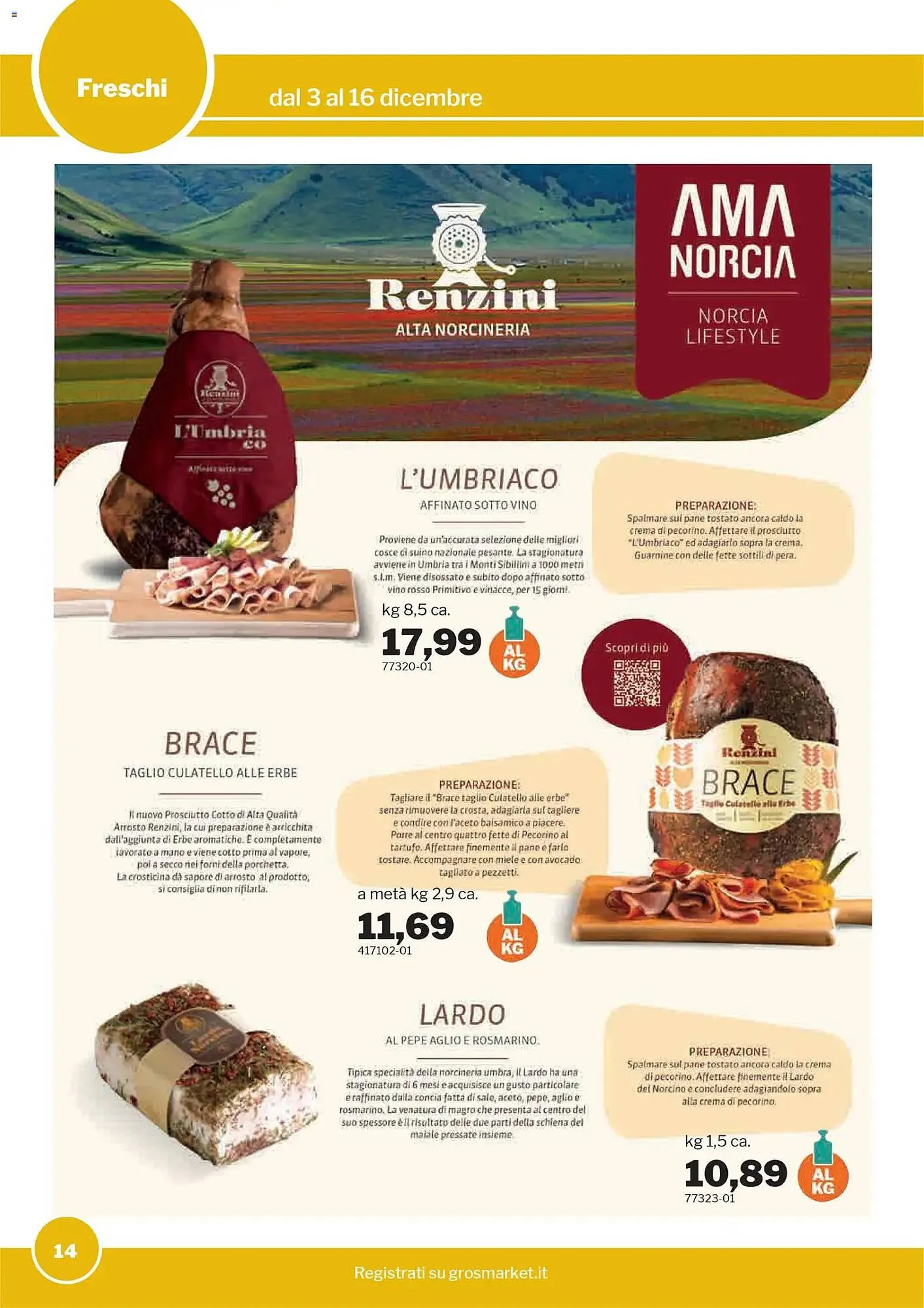 Volantino GrosMarket da 3 dicembre a 16 dicembre di 2025 - Pagina del volantino 14