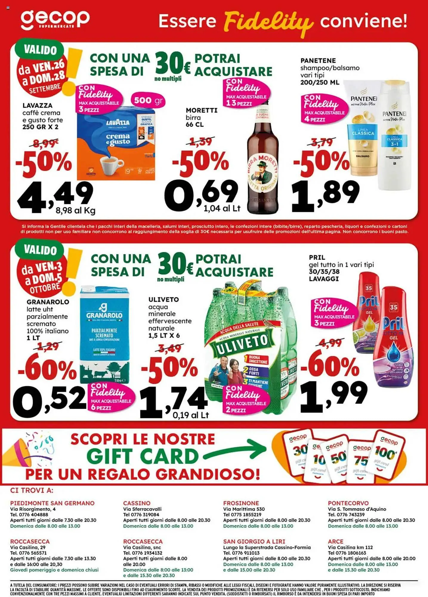 Volantino Gecop da 22 settembre a 5 ottobre di 2025 - Pagina del volantino 20