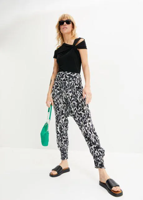 Pantaloni alla turca in fantasia