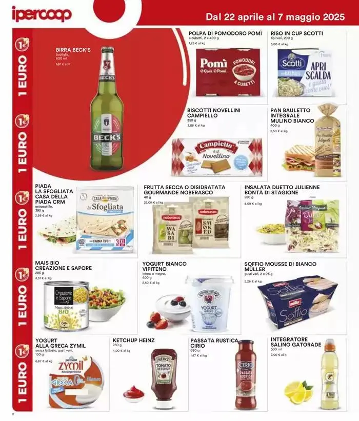 Tutto a 1€, 2€, 3€, 5€ da 22 aprile a 7 maggio di 2025 - Pagina del volantino 2