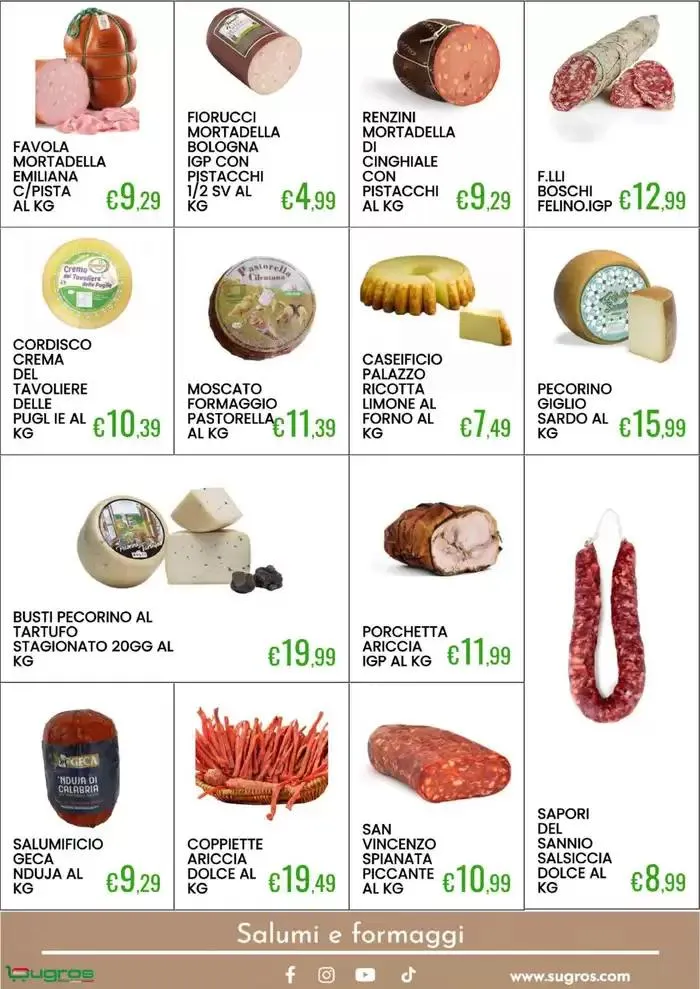 I sapori d'Italia oltre i confini da 9 marzo a 29 marzo di 2025 - Pagina del volantino 9