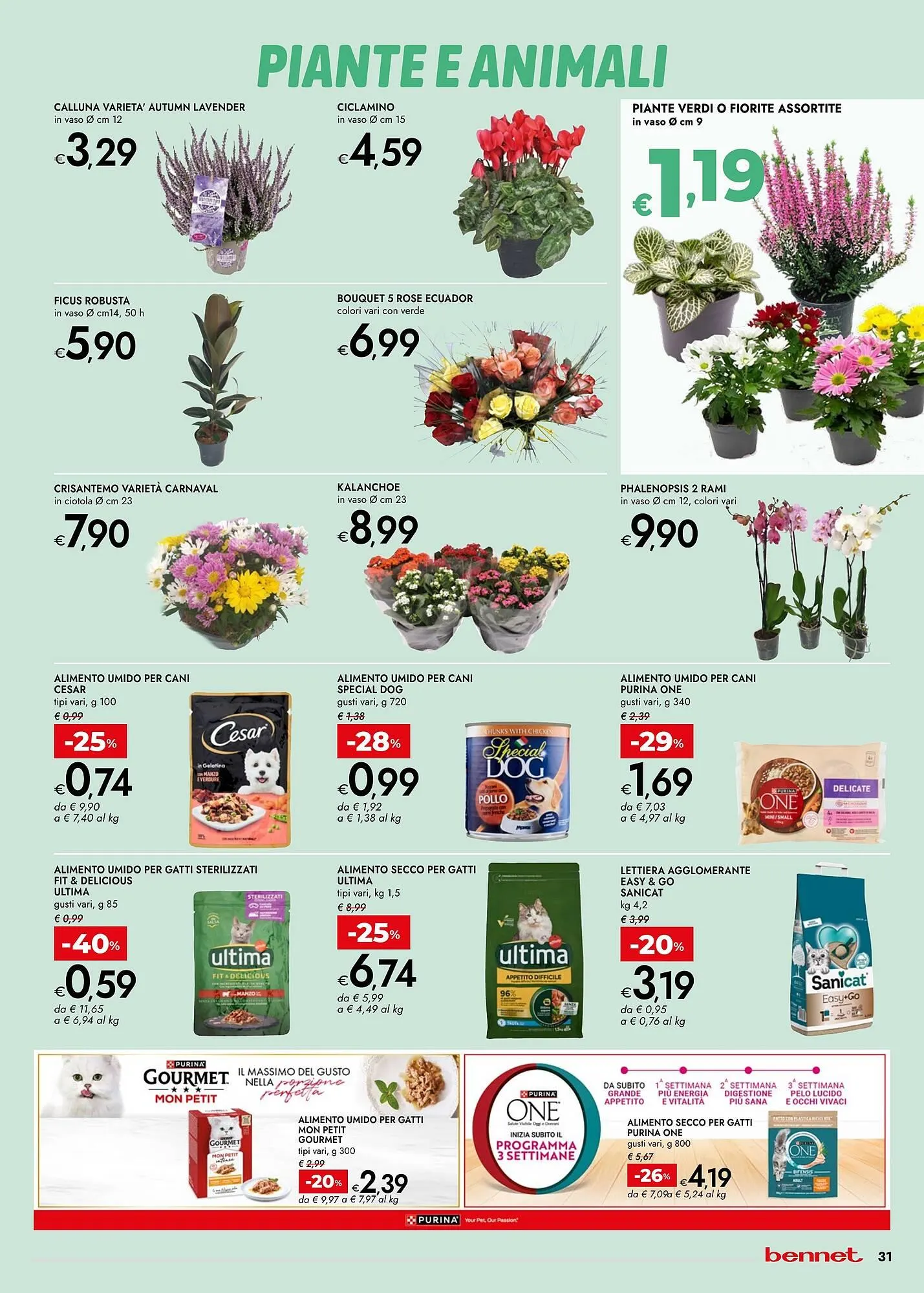 Volantino Bennet da 25 settembre a 8 ottobre di 2025 - Pagina del volantino 31