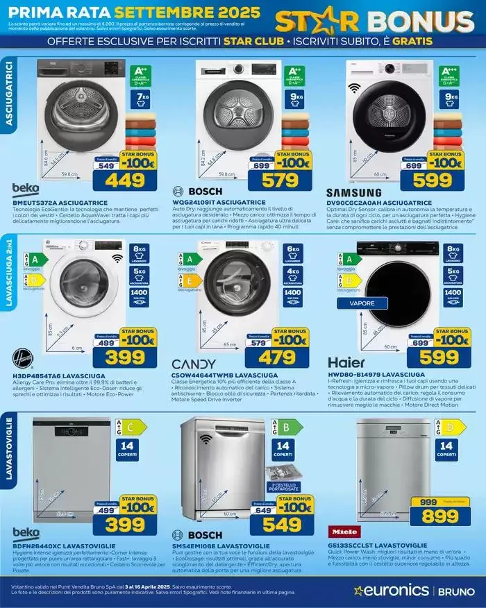 Star Bonus continua -200 euro da 3 aprile a 16 aprile di 2025 - Pagina del volantino 34