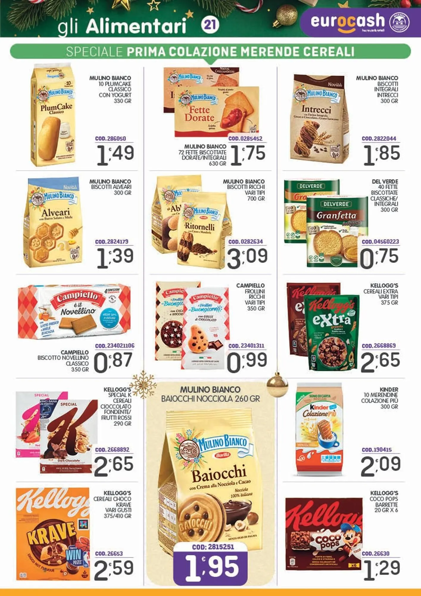 Volantino Eurocash da 8 dicembre a 24 dicembre di 2025 - Pagina del volantino 21