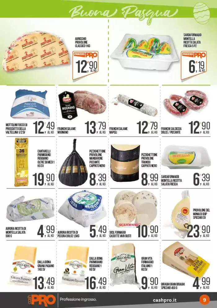 Buona pasqua a prezzi convenienti! da 7 aprile a 27 aprile di 2025 - Pagina del volantino 9