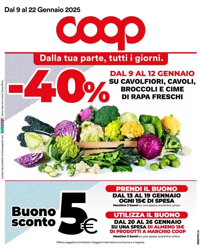 -40% da 9 gennaio a 22 gennaio di 2025 - Pagina del volantino 1