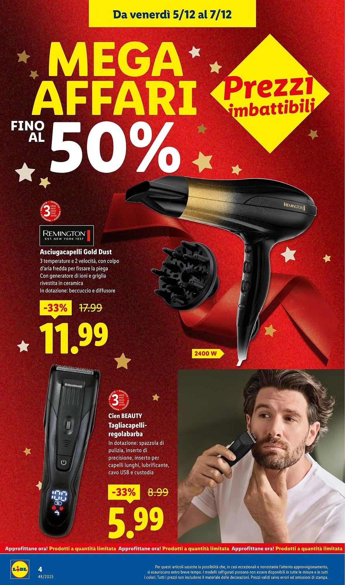 Volantino Lidl da 5 dicembre a 7 dicembre di 2025 - Pagina del volantino 4