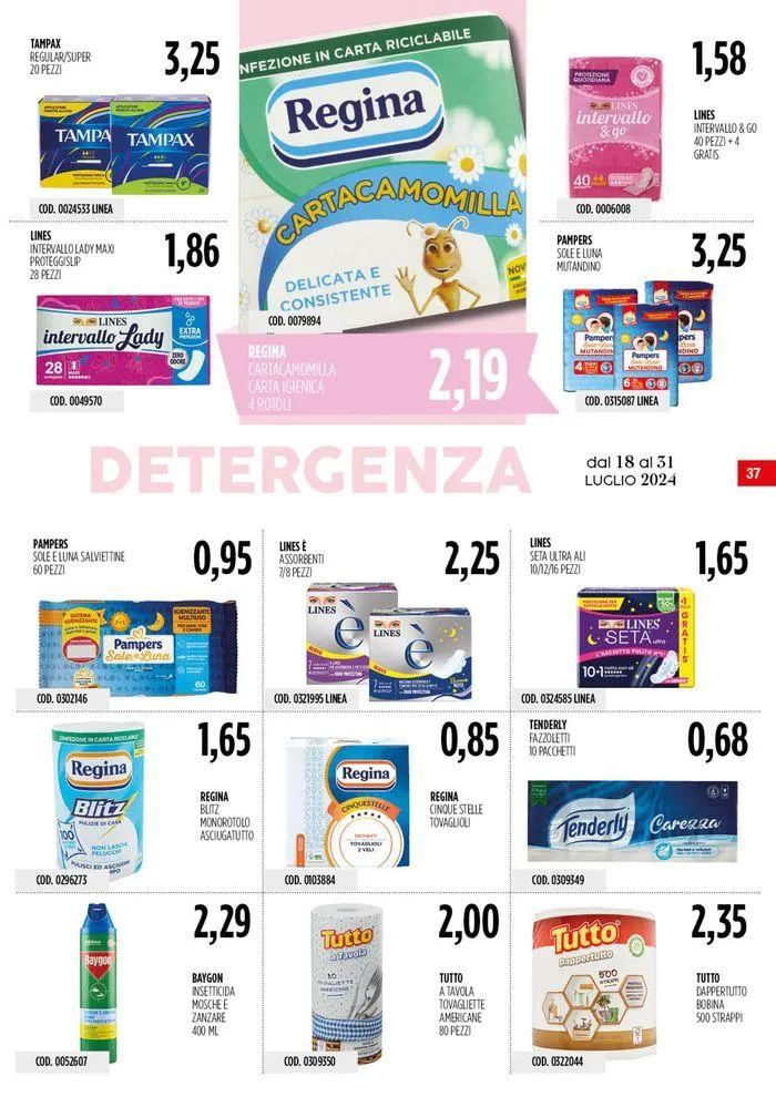 Carico Cash & Carry da 18 luglio a 31 luglio di 2024 - Pagina del volantino 37