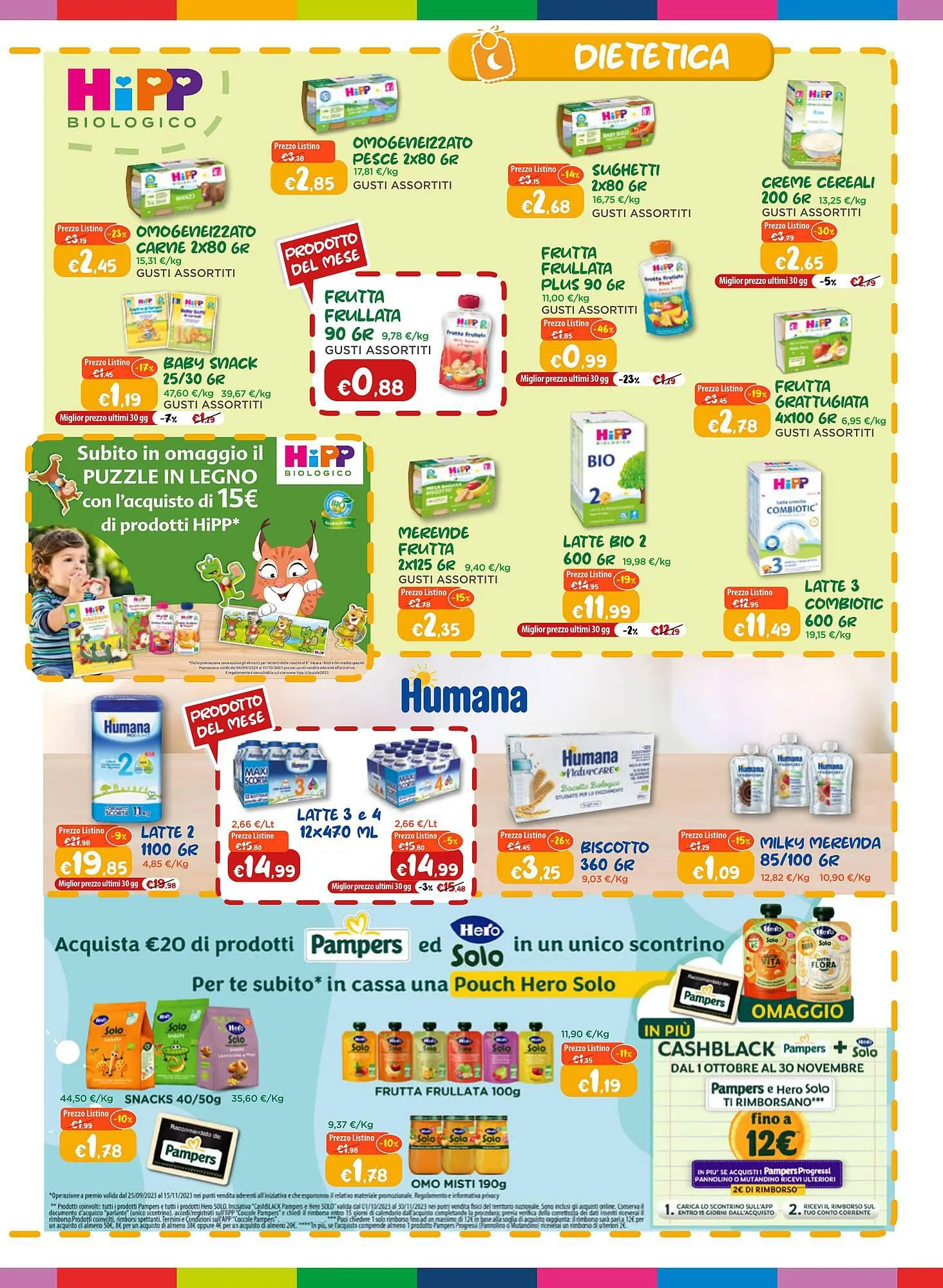 Volantino Iperbimbo da 30 settembre a 31 ottobre di 2023 - Pagina del volantino 27
