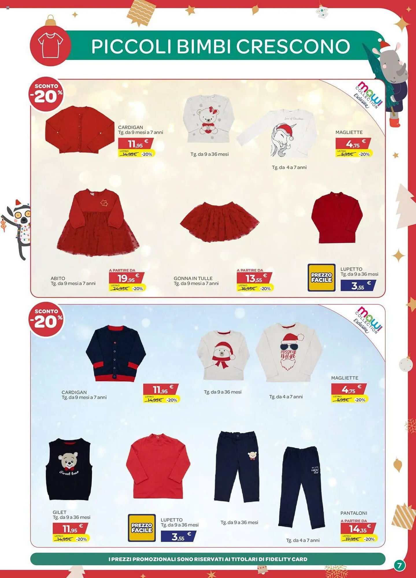 Volantino Bimbo Store da 30 novembre a 24 dicembre di 2023 - Pagina del volantino 7