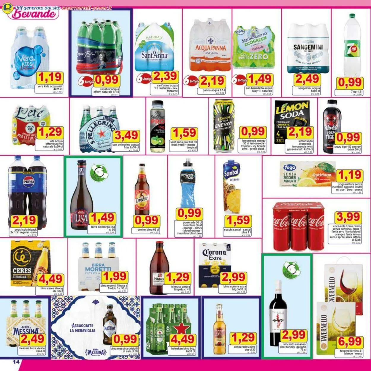 Pewex Volantino attuale da 1 aprile a 15 aprile di 2025 - Pagina del volantino 14