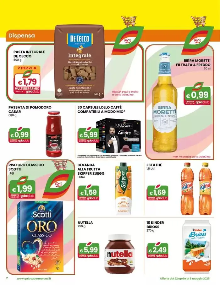 Offertissime da 22 aprile a 6 maggio di 2025 - Pagina del volantino 2